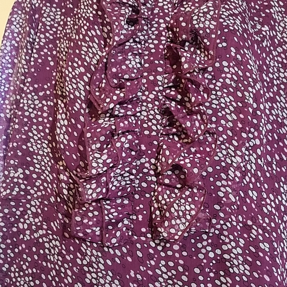 Purple shift dress  e9 - Picture 3 of 8